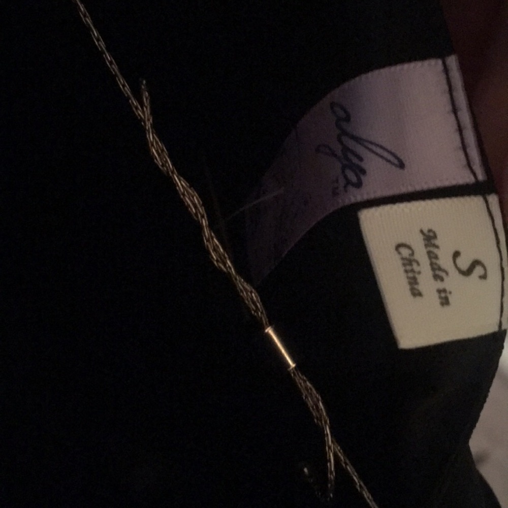 Francesca’s Black Wrap NWT Dress - Picture 5 of 6